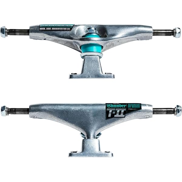 Amazon.com : Thunder Trucks Polished 151mm Hi Skateboard Trucks